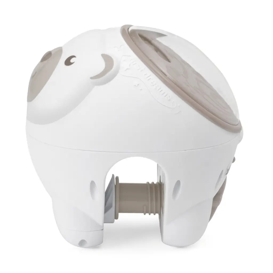 Chicco - Kinderprojector 2in1 POLAR BEAR 3xAA beige