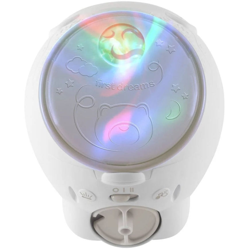 Chicco - Kinderprojector 2in1 POLAR BEAR 3xAA beige