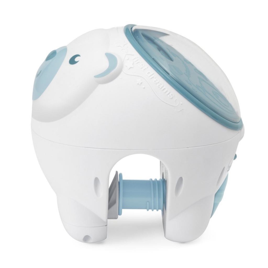 Chicco - Kinderprojector 2in1 POLAR BEAR 3xAA blauw