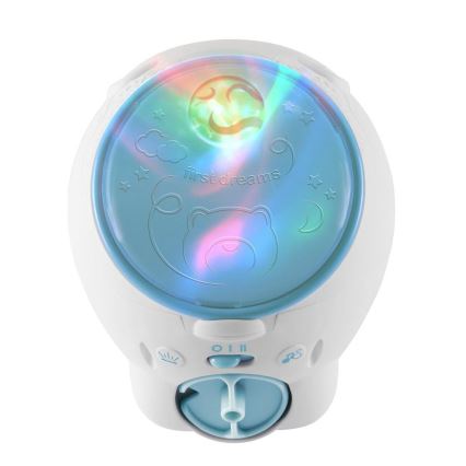 Chicco - Kinderprojector 2in1 POLAR BEAR 3xAA blauw