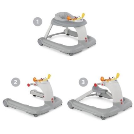 Chicco - Loopstoel 1-2-3 grijs