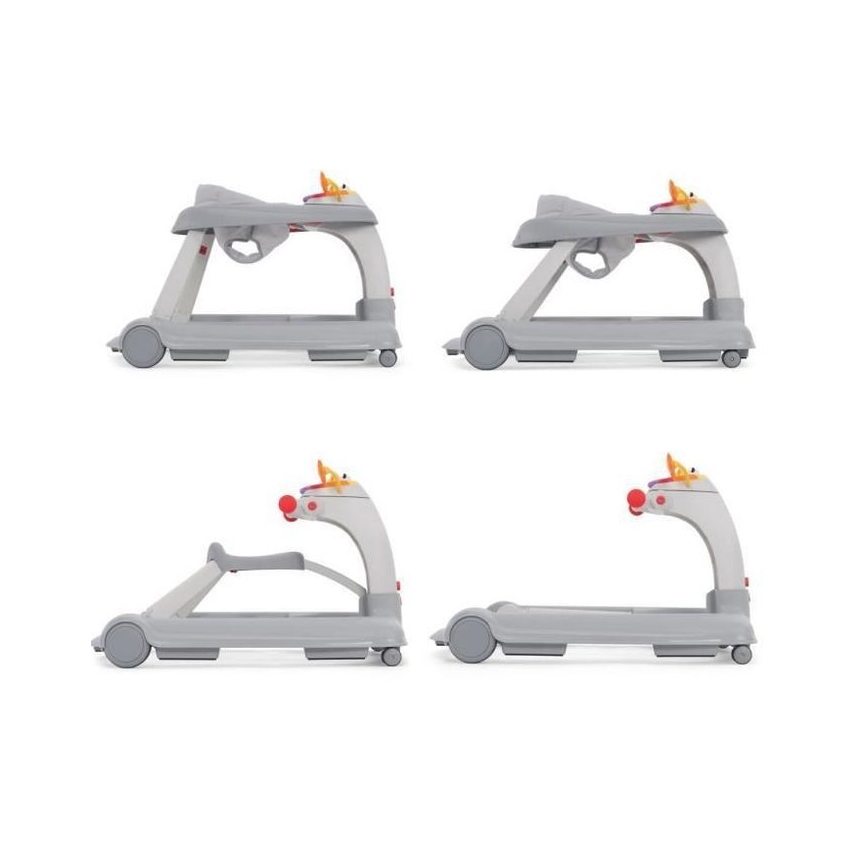 Chicco - Loopstoel 1-2-3 grijs