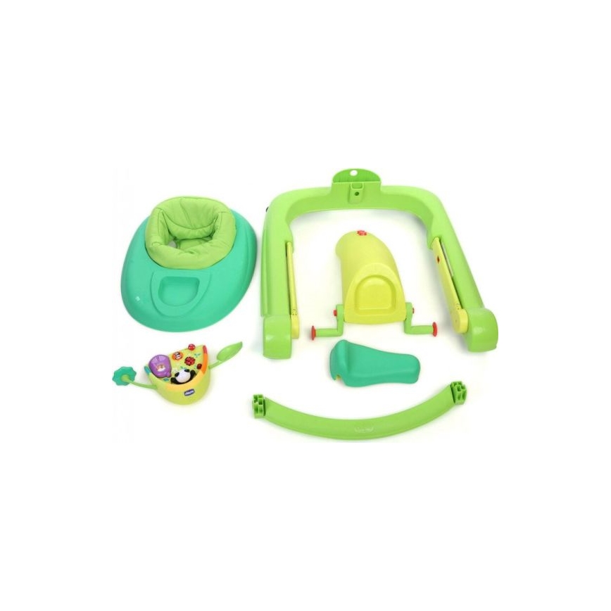 Chicco - Loopwagentje 1-2-3 groen