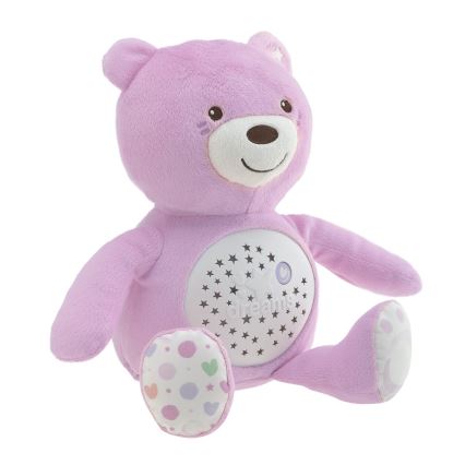 Chicco - Projector met melodie BABY BEAR 3xAAA roze