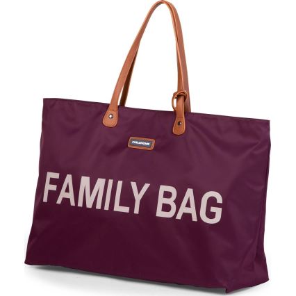 Childhome - Reistas FAMILY BAG wijnrood