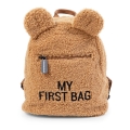 Childhome - Kinder rugzak MY FIRST BAG bruin