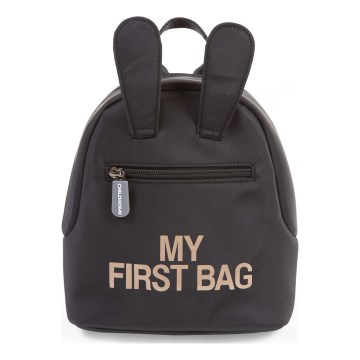 Childhome - Kinder rugzak MY FIRST BAG zwart
