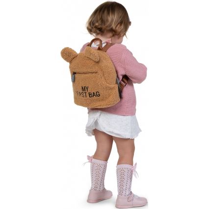 Childhome - Kinderrugzak MY FIRST BAG bruin