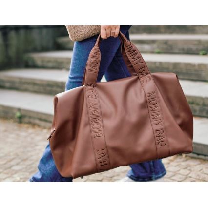 Childhome - Luiertas MOMMY BAG LEATHER bruin