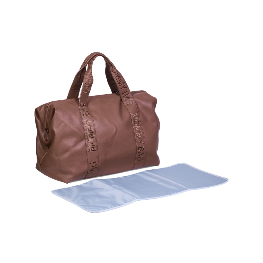 Childhome - Luiertas MOMMY BAG LEATHER bruin