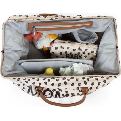 Childhome - Luiertas MOMMY BAG luipaard