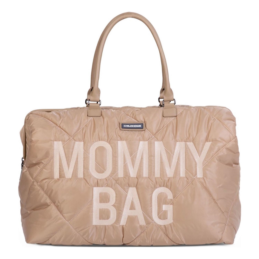 Childhome - Luiertas MOMMY BAG PUFFERED beige