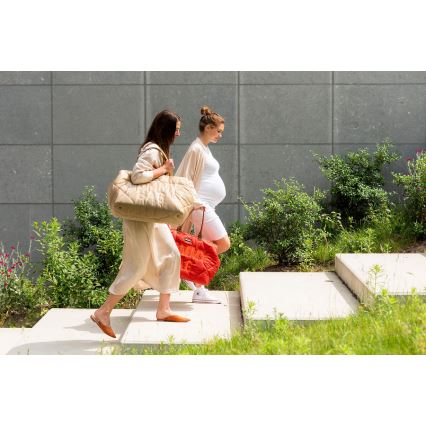 Childhome - Luiertas MOMMY BAG PUFFERED beige
