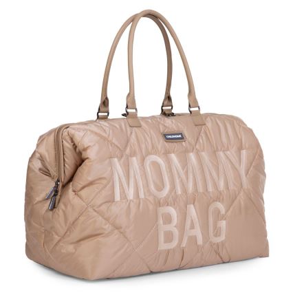 Childhome - Luiertas MOMMY BAG PUFFERED beige