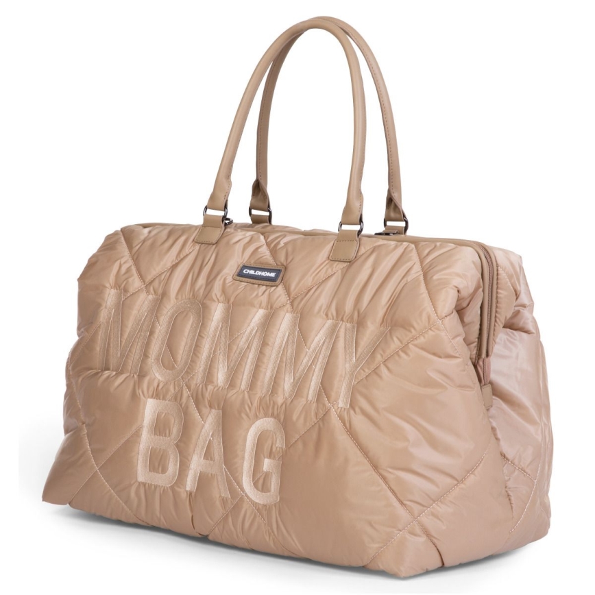 Childhome - Luiertas MOMMY BAG PUFFERED beige