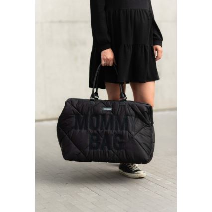 Childhome - Luiertas MOMMY BAG PUFFERED zwart