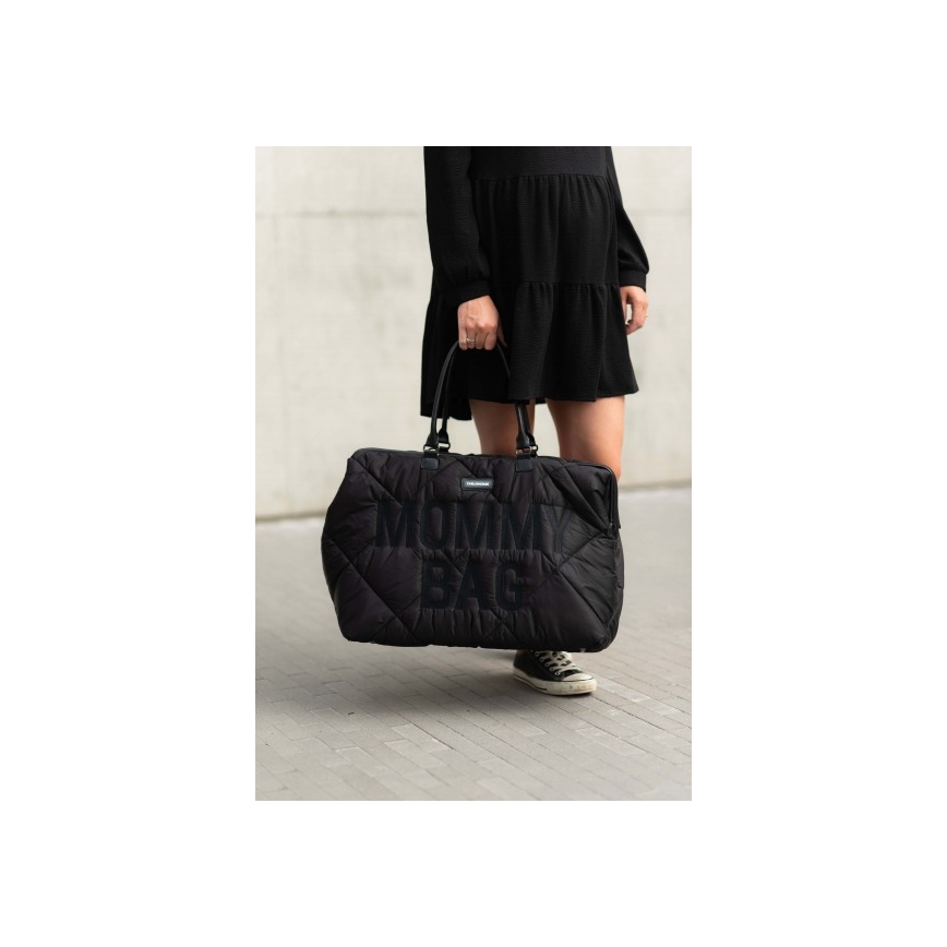 Childhome - Luiertas MOMMY BAG PUFFERED zwart