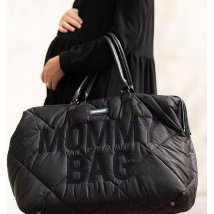 Childhome - Luiertas MOMMY BAG PUFFERED zwart