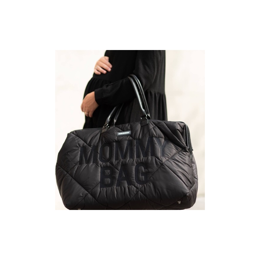 Childhome - Luiertas MOMMY BAG PUFFERED zwart