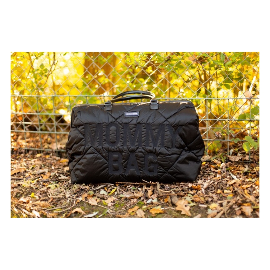 Childhome - Luiertas MOMMY BAG PUFFERED zwart