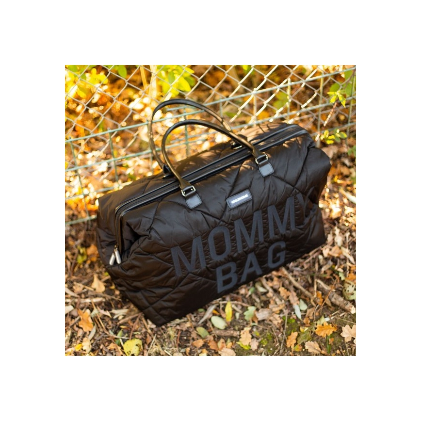 Childhome - Luiertas MOMMY BAG PUFFERED zwart