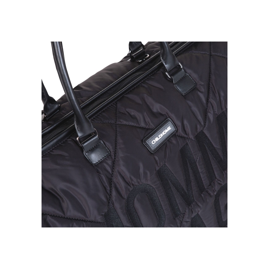 Childhome - Luiertas MOMMY BAG PUFFERED zwart