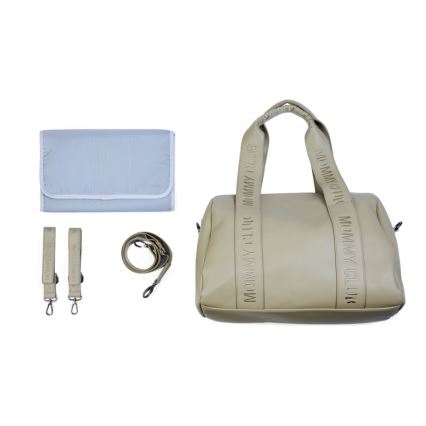 Childhome - Luiertas MOMMY CLUB LEATHER beige