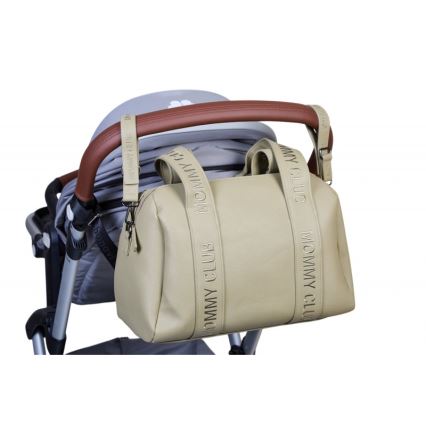 Childhome - Luiertas MOMMY CLUB LEATHER beige