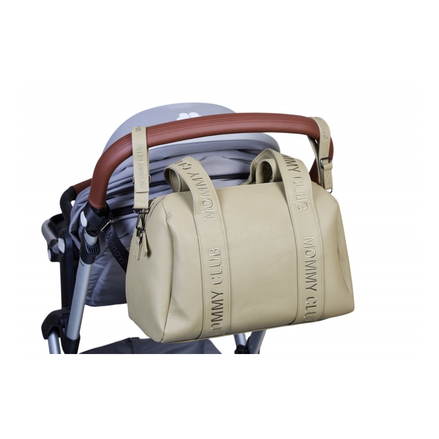 Childhome - Luiertas MOMMY CLUB LEATHER beige