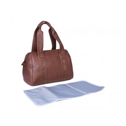 Childhome - Luiertas MOMMY CLUB LEATHER bruin