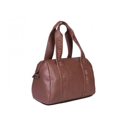 Childhome - Luiertas MOMMY CLUB LEATHER bruin
