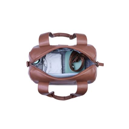 Childhome - Luiertas MOMMY CLUB LEATHER bruin