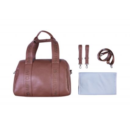 Childhome - Luiertas MOMMY CLUB LEATHER bruin