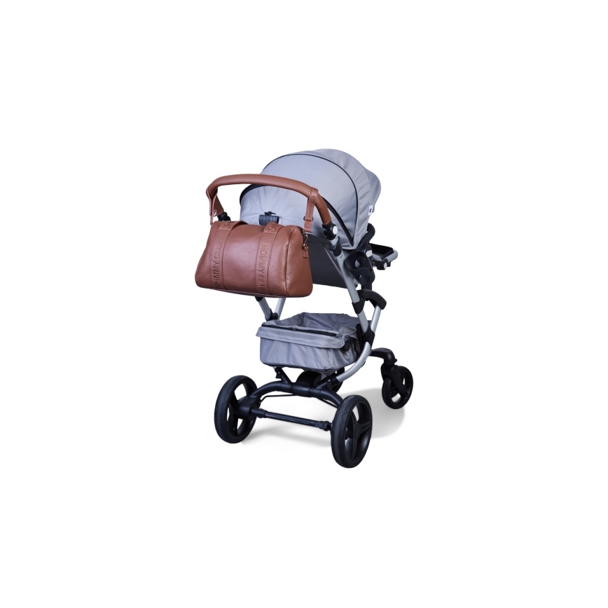 Childhome - Luiertas MOMMY CLUB LEATHER bruin
