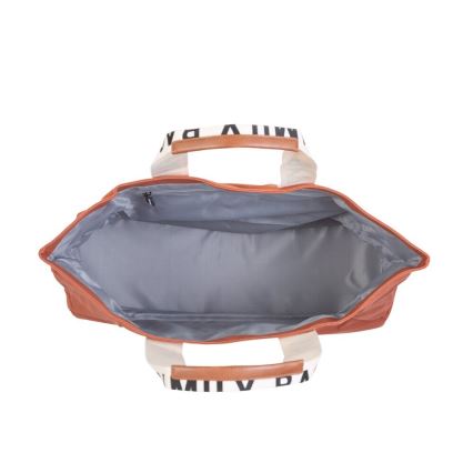 Childhome - Reistas FAMILY BAG CANVAS oranje