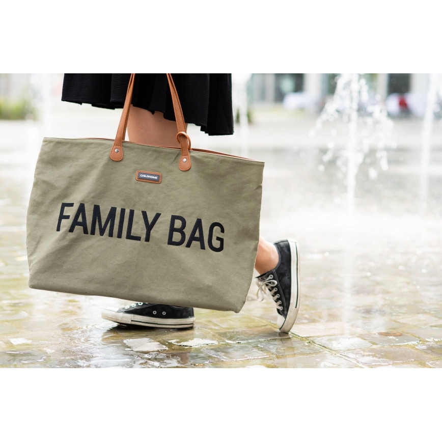 Childhome - Reistas FAMILY BAG khaki