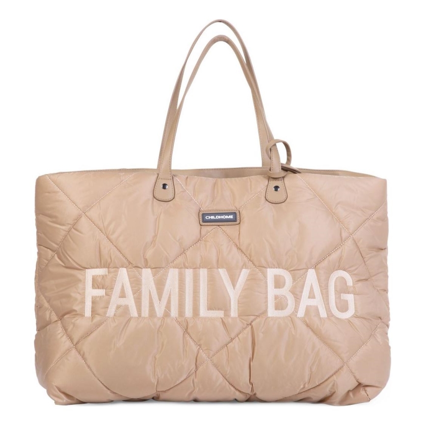 Childhome - Reistas FAMILY BAG PUFFERED crème