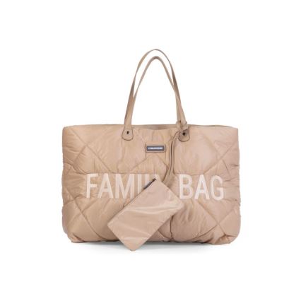 Childhome - Reistas FAMILY BAG PUFFERED crème