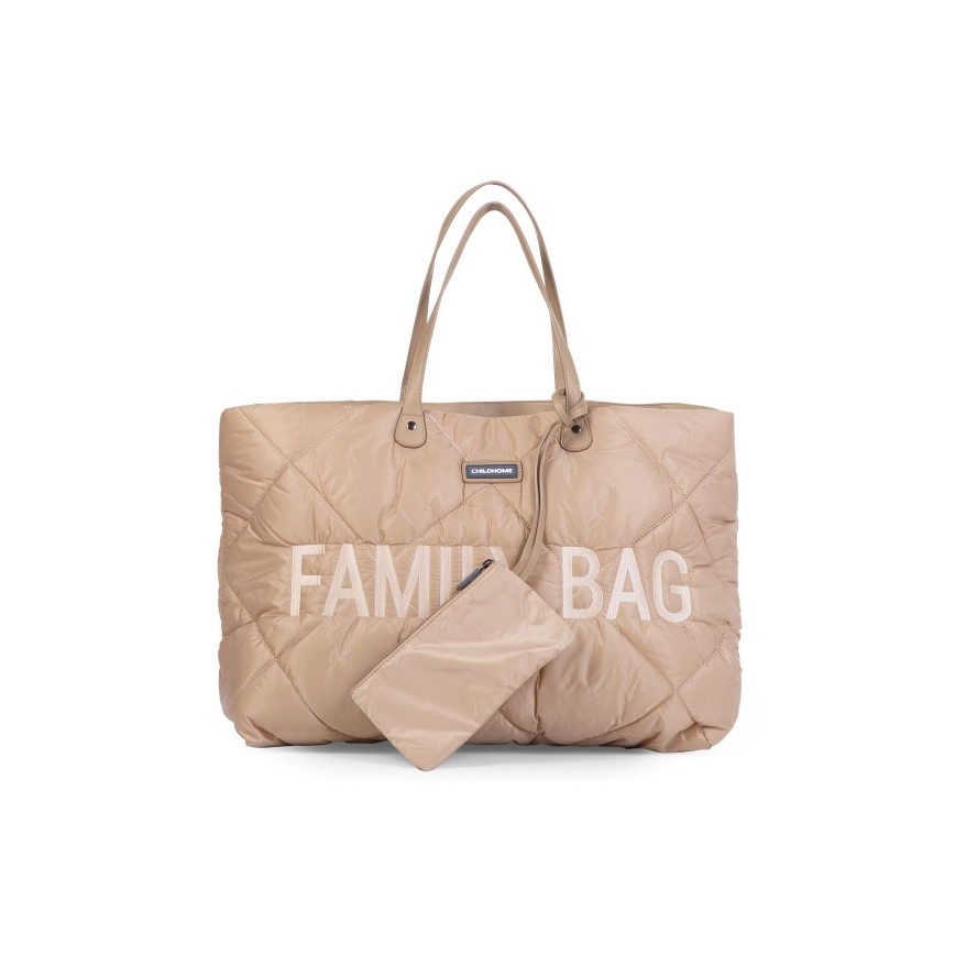 Childhome - Reistas FAMILY BAG PUFFERED crème