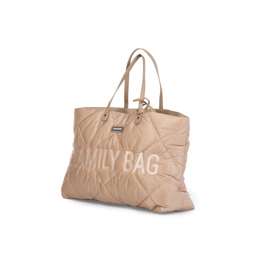 Childhome - Reistas FAMILY BAG PUFFERED crème
