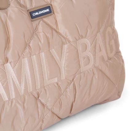 Childhome - Reistas FAMILY BAG PUFFERED crème