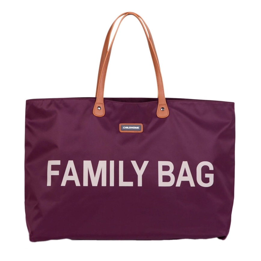 Childhome - Reistas FAMILY BAG wijnrood