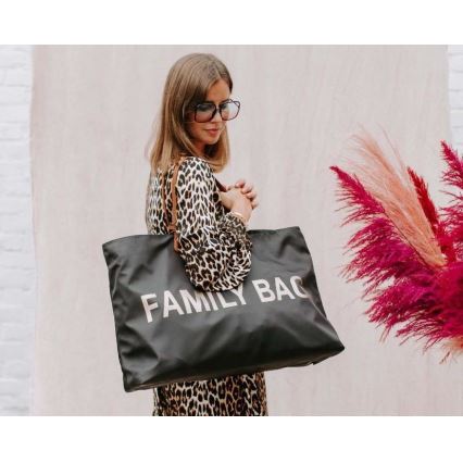 Childhome - Reistas FAMILY BAG zwart