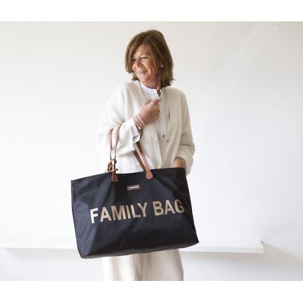 Childhome - Reistas FAMILY BAG zwart