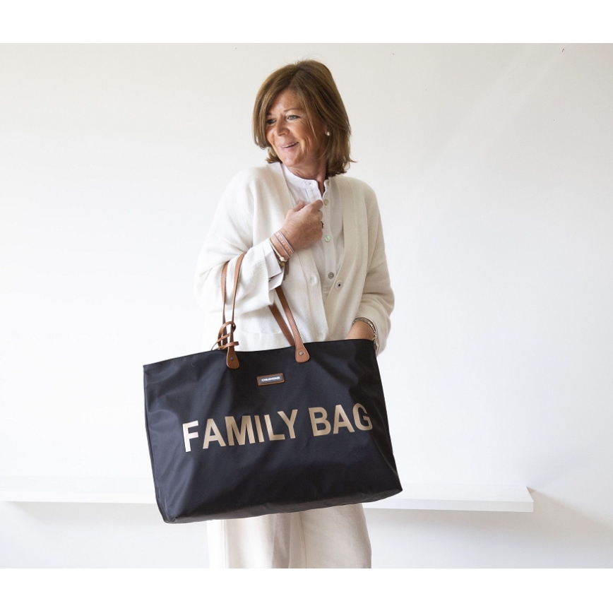 Childhome - Reistas FAMILY BAG zwart