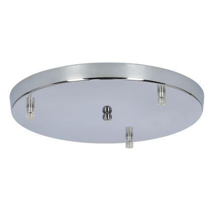 Chromen Hanglamp aan koord MARINA 3x E27 / 60W / 230V