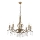 CLASSIC 8xE14/40W/230V hanglamp, brons