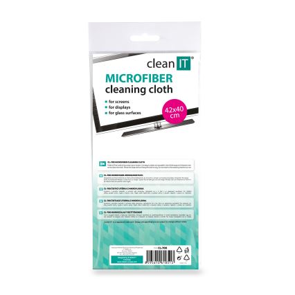 CLEAN IT CL-700 - Microvezel reinigingsdoek 40x42 cm blauw