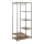 Clothes rack SARON eiken/zwart