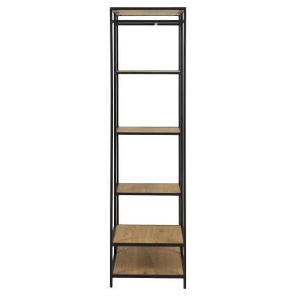 Clothes rack SARON eiken/zwart
